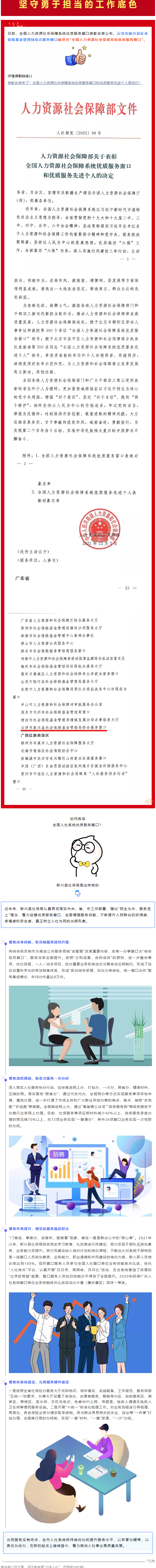 如何煉成全國(guó)人社系統(tǒng)優(yōu)質(zhì)服務(wù)窗口？新興縣社保局是這樣做的&rarr;.png