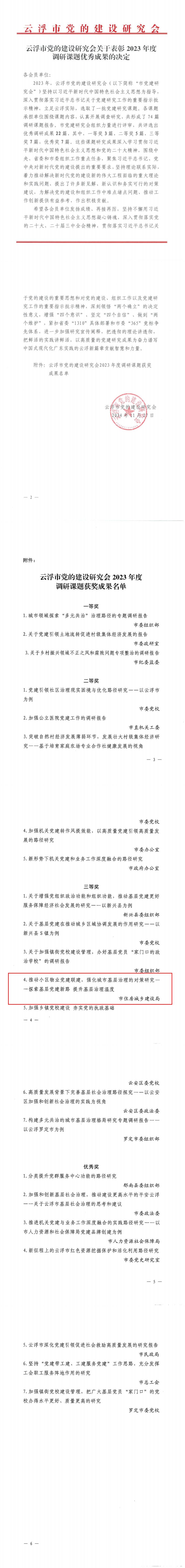 （以此為準）云浮市黨的建設(shè)研究會關(guān)于表彰2023年度調(diào)研課題優(yōu)秀成果的決定_0.png
